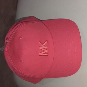 Michael Kors pink baseball cap NWT